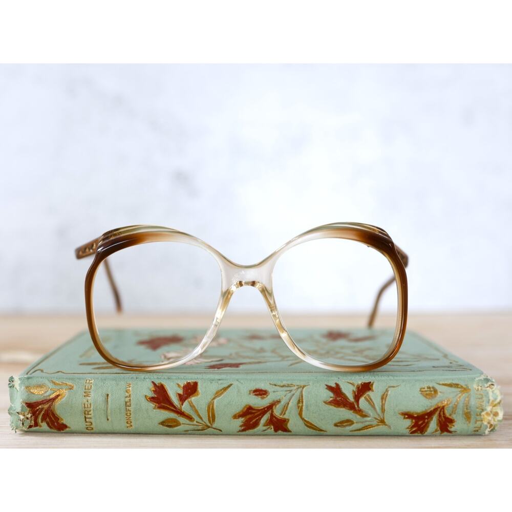 Vintage Pathway Optical Eyeglasses Frame NOS Grandma Retro Disco Boho